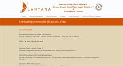 Desktop Screenshot of lantanatx.org