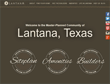 Tablet Screenshot of lantanatx.com